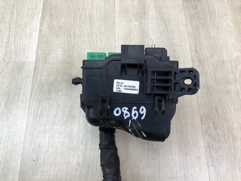 Блок предохранителей моторный отсек ACCENT RB 10- 2014 1.6 G4FD Блок предохранителей моторный отсек ACCENT RB 10- 2014 1.6 G4FD