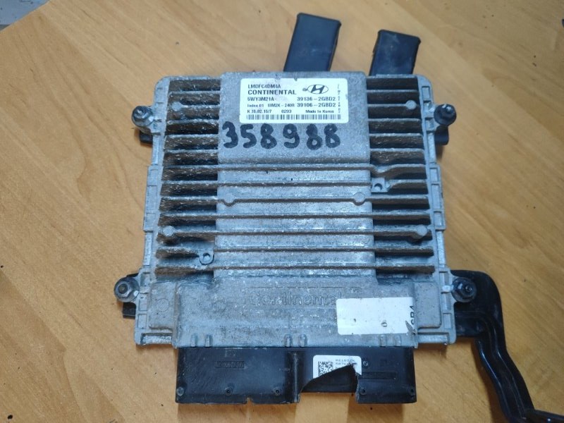 Запчасть блок управления двигателем HYUNDAI TUCSON LM 09-15 39106-2GBD2 Б/У Блок управления двигателем HYUNDAI TUCSON LM 09-15 39106-2GBD2 Б/У