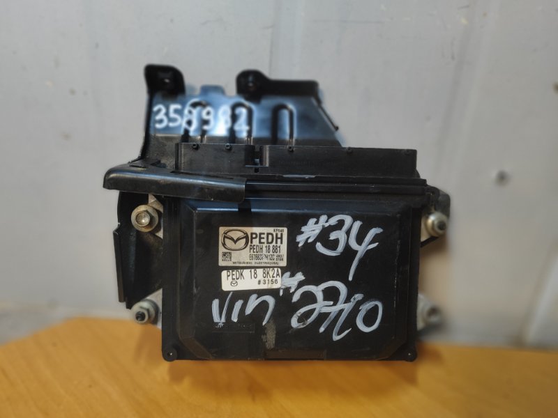 Блок управления двигателем MAZDA 3 BM 13-19 PEDH-18-881 Б/У