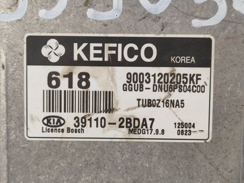 Блок управления двигателем RIO UB 2011-2017 2012 1.6 G4FD Блок управления двигателем RIO UB 2011-2017 2012 1.6 G4FD