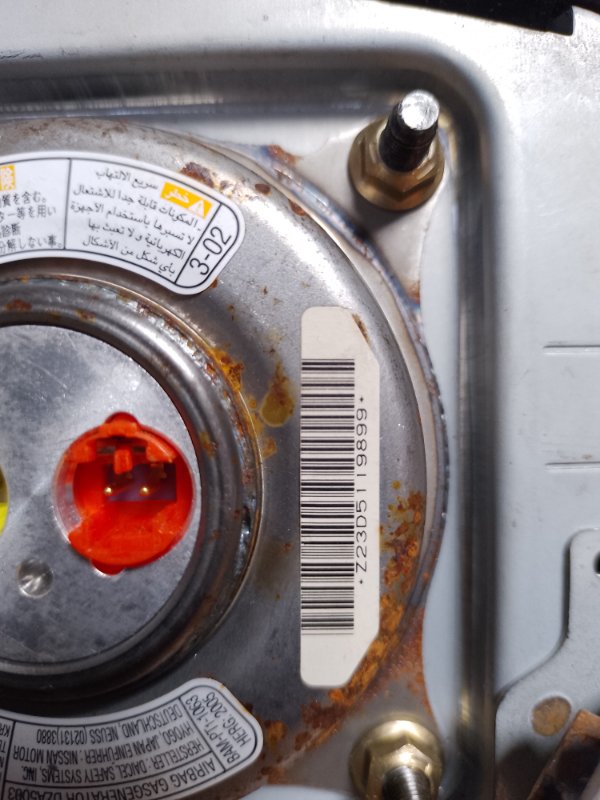 Подушка безопасности в руль INFINITI G35 03-07