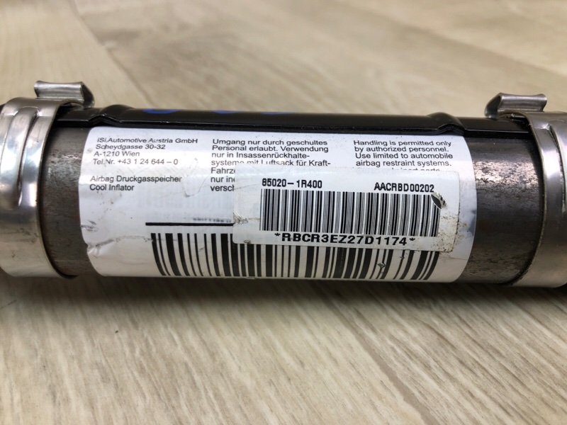 Подушка безопасности (штора) правая ACCENT RB 10- 2014 1.6 G4FD