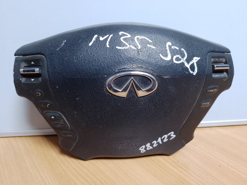 Подушка безопасности в руль INFINITI M35/M45 04-10 2008 Седан 3.5 VQ35DE K851M-EJ74B Б/У