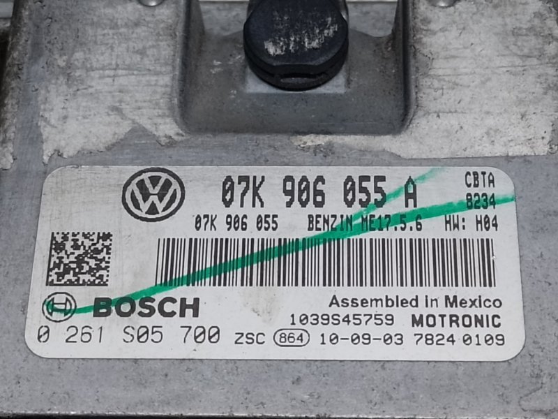 Блок управления двигателем JETTA USA 10-17 2010 CBTA 2.5L Блок управления двигателем JETTA USA 10-17 2010 CBTA 2.5L