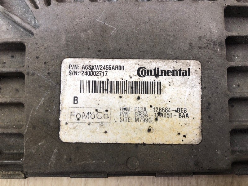 Блок управления двигателем MUSTANG 15- 2017 Кабриолет 3.7 C37PDED