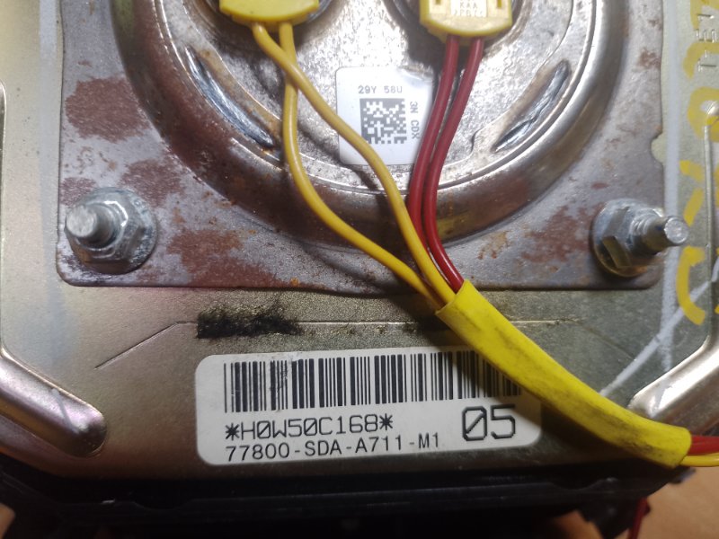 Подушка безопасности в руль передняя ACCORD USA 03-07 2006 Седан 2.4 Подушка безопасности в руль передняя ACCORD USA 03-07 2006 Седан 2.4