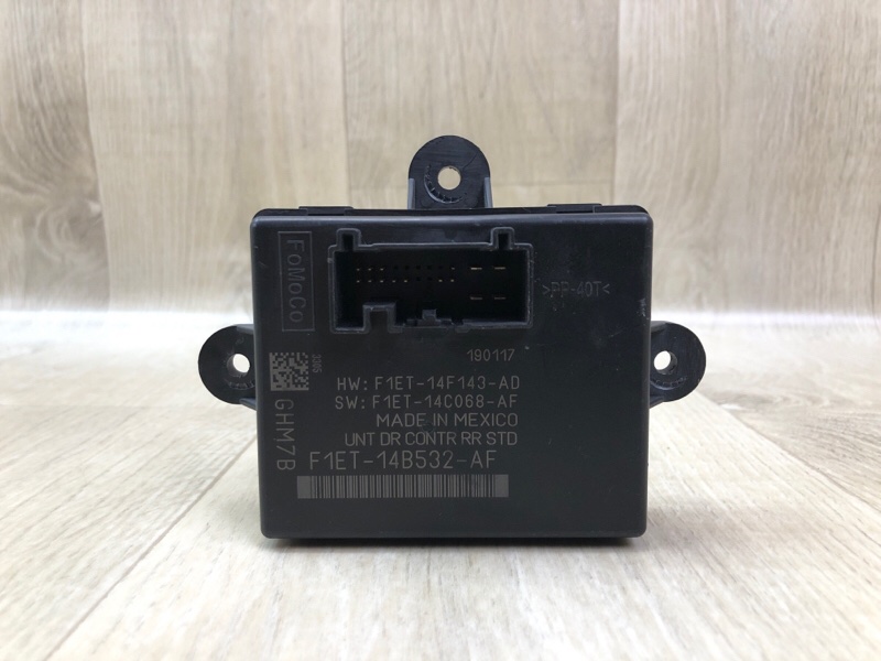 Запчасть блок управления дверей задний правый FORD FOCUS 10-18 2017 2.0 C20HDEX F1EZ-14B291-T Б/У Блок управления дверей задний правый FORD FOCUS 10-18 2017 2.0 C20HDEX F1EZ-14B291-T Б/У