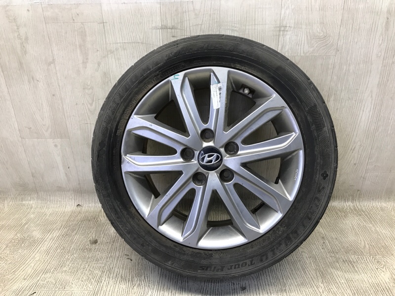 Запчасть диск r16 HYUNDAI ELANTRA MD 10-15 2015 Седан 1.8 G4NB 52910-3X760 Б/У Диск R16 HYUNDAI ELANTRA MD 10-15 2015 Седан 1.8 G4NB 52910-3X760 Б/У