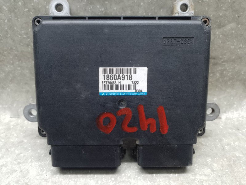 Блок управления двигателем MITSUBISHI OUTLANDER XL 05-13 2007 3.0 6B31 1860A918 Б/У