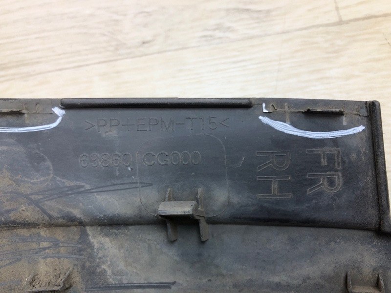 Накладка крыла (расширитель арки) передняя правая FX S50 03-08 2006 VK45DE