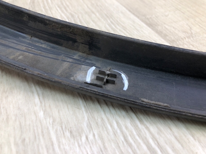 Накладка крыла (расширитель арки) передняя правая FX S50 03-08 2006 VK45DE