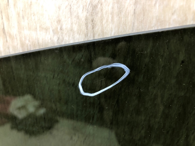 Стекло двери заднее левое ELANTRA MD 10-15 2014 1.8 G4NB