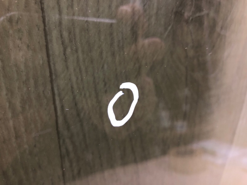 Стекло двери заднее левое ELANTRA MD 10-15 2014 1.8 G4NB