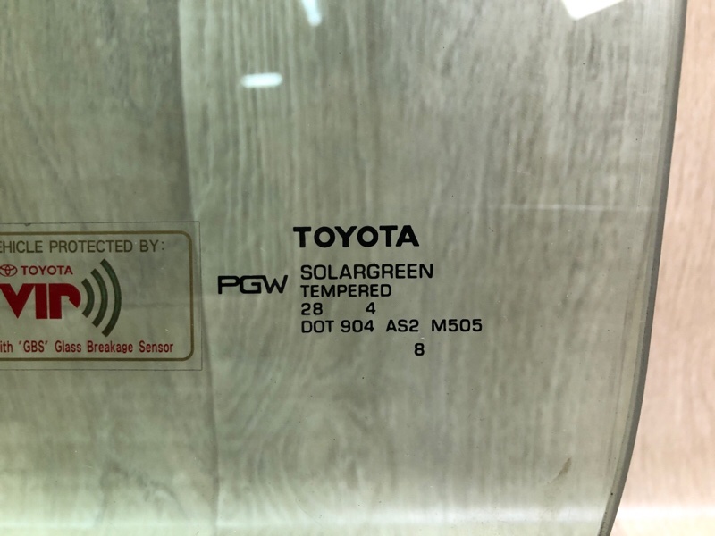 Стекло двери переднее левое SIENNA 11-16 2014 3.5 2GR-FE Стекло двери переднее левое SIENNA 11-16 2014 3.5 2GR-FE