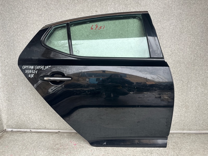 Запчасть дверь задняя правая KIA OPTIMA TF 11-16 2013 2.0 G4KH 770044C000 Б/У Дверь задняя правая KIA OPTIMA TF 11-16 2013 2.0 G4KH 770044C000 Б/У