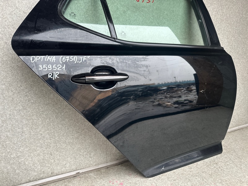 Дверь задняя правая KIA OPTIMA TF 11-16 2.0 G4KH Дверь задняя правая KIA OPTIMA TF 11-16 2.0 G4KH