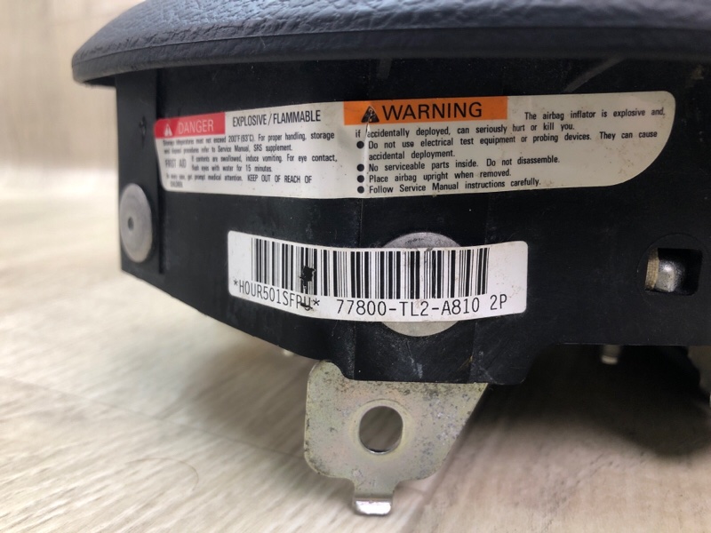 Подушка безопасности в руль ACCORD CU8 / TSX 08-14 2010 2.4 K24Z3