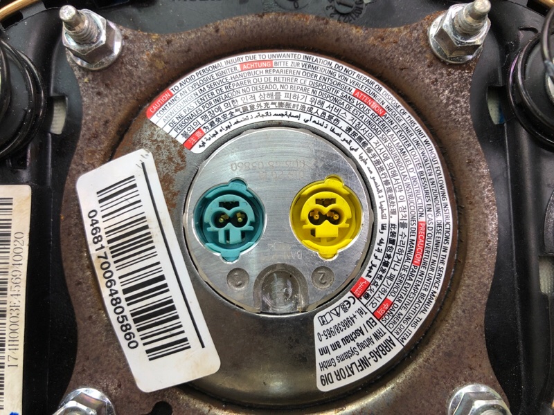 Подушка безопасности в руль SOUL PS 13-19 2017 ELECTRIC