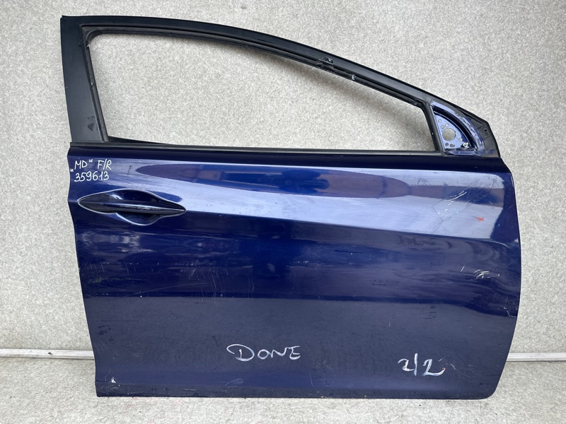 Запчасть дверь передняя правая HYUNDAI ELANTRA MD 10-15 760043Y500 Б/У Дверь передняя правая HYUNDAI ELANTRA MD 10-15 760043Y500 Б/У