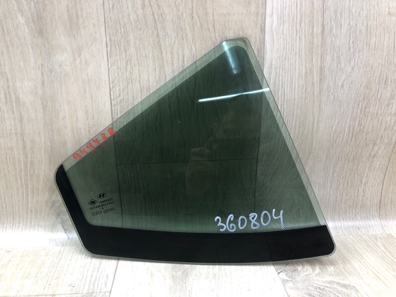 Стекло двери глухое заднее правое HYUNDAI ELANTRA AD 16- 2016 2.0 G4NH 83427F2020 Б/У