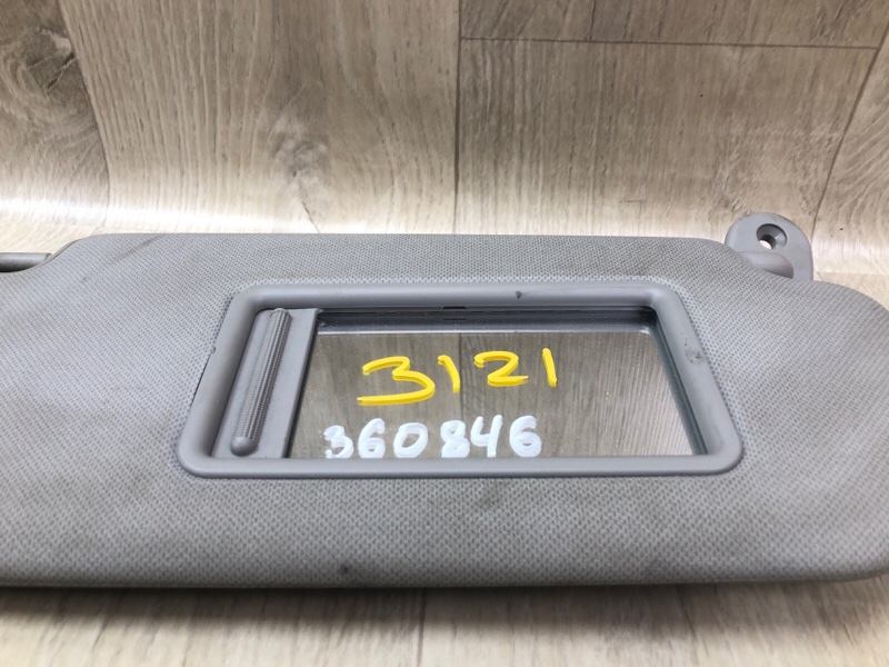 Козырек солнцезащитный правый KIA FORTE YD 12- 2.0 G4NC Козырек солнцезащитный правый KIA FORTE YD 12- 2.0 G4NC