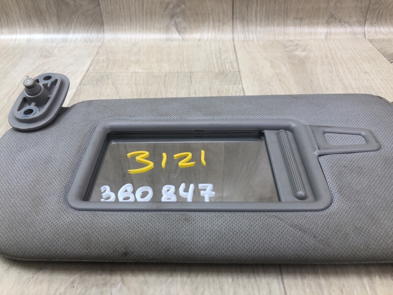 Козырек солнцезащитный левый KIA FORTE YD 12- 2.0 G4NC Козырек солнцезащитный левый KIA FORTE YD 12- 2.0 G4NC