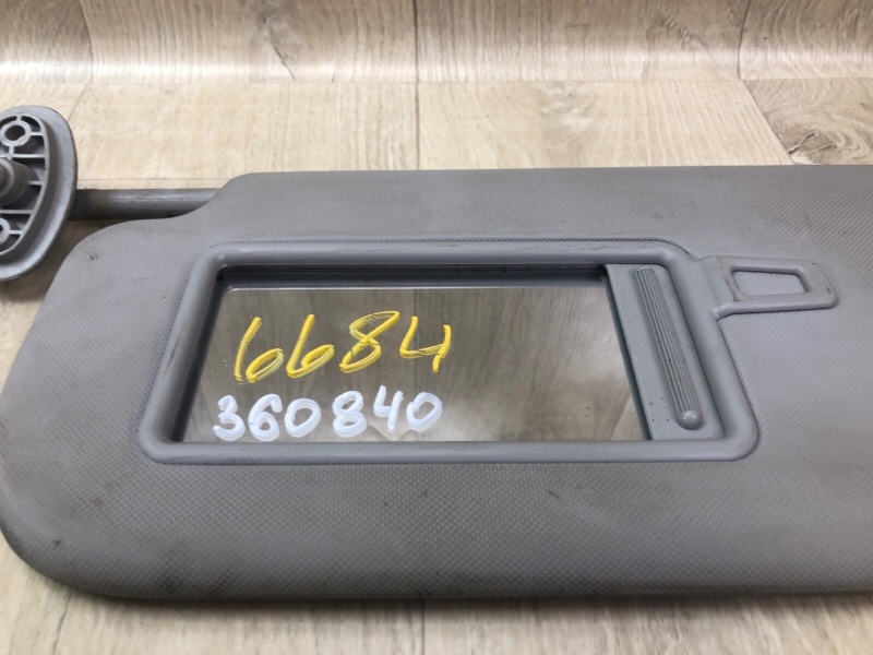 Козырек солнцезащитный левый KIA SOUL PS 13-19 ELECTRIC Козырек солнцезащитный левый KIA SOUL PS 13-19 ELECTRIC