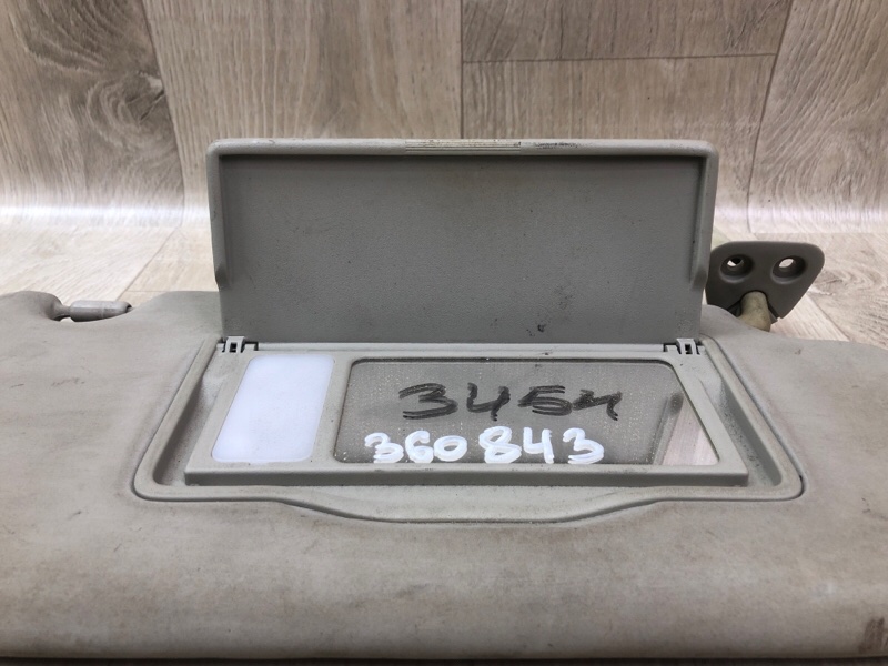 Козырек солнцезащитный правый NISSAN ROGUE 08-15 2.5 QR25DE