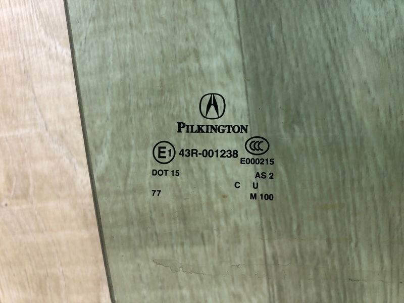 Стекло двери заднее правое TLX 14-17 2017 2.4 K24W7