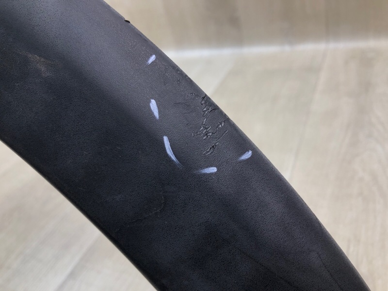 Накладка крыла (расширитель арки) задняя левая SX4 06-13 2009 J20A