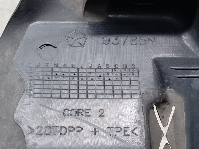 Дефлектор радиатора правый JOURNEY 08-20 2014 3.6 ERB