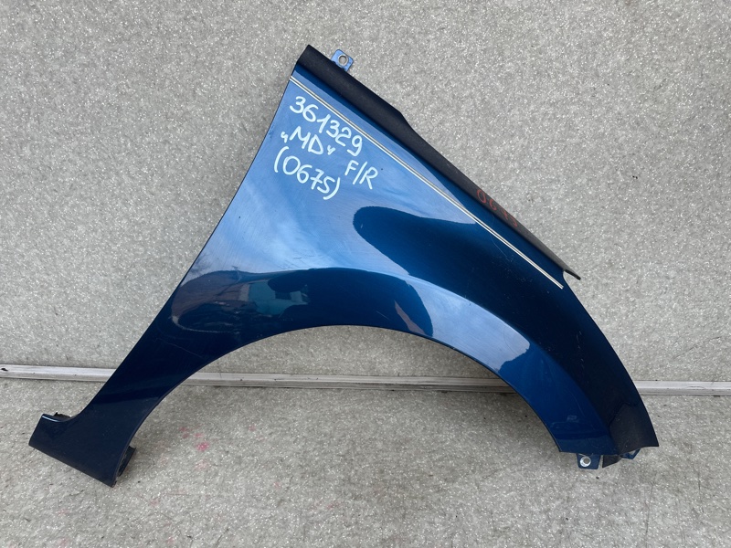 Запчасть крыло переднее правое HYUNDAI ELANTRA MD 10-15 2015 1.8 G4NB 663213Y000 Б/У Крыло переднее правое HYUNDAI ELANTRA MD 10-15 2015 1.8 G4NB 663213Y000 Б/У