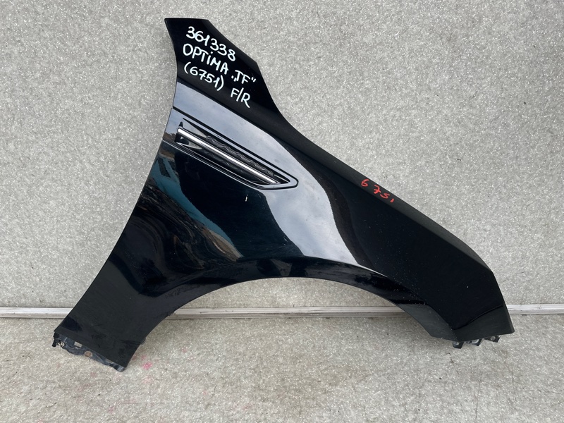 Запчасть крыло переднее правое KIA OPTIMA TF 11-16 2013 2.0 G4KH 663212T000 Б/У Крыло переднее правое KIA OPTIMA TF 11-16 2013 2.0 G4KH 663212T000 Б/У