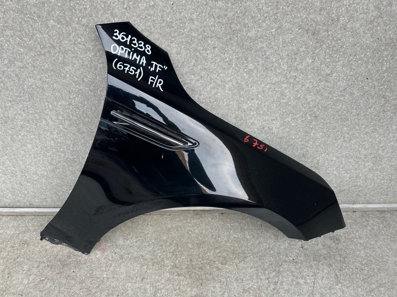 Крыло переднее правое OPTIMA TF 11-16 2013 2.0 G4KH Крыло переднее правое OPTIMA TF 11-16 2013 2.0 G4KH