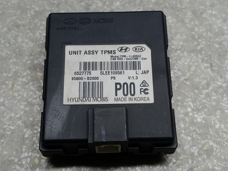 Запчасть блок управления дав.в шинах KIA SOUL PS 13-19 2014 2.0 G4NC 95800B2000 Б/У Блок управления дав.в шинах KIA SOUL PS 13-19 2014 2.0 G4NC 95800B2000 Б/У