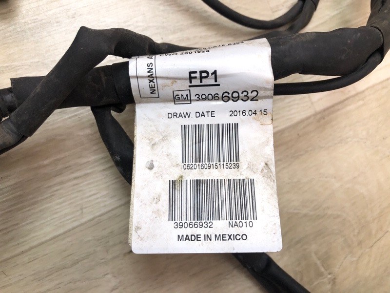 Проводка подкапотная CRUZE 15- 2016 1.4T LE2 Проводка подкапотная CRUZE 15- 2016 1.4T LE2