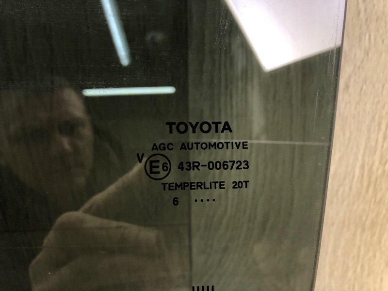 Стекло двери заднее левое AVENSIS 08-18 Стекло двери заднее левое AVENSIS 08-18