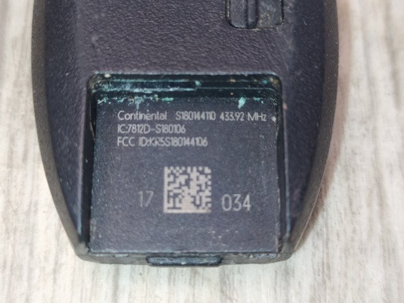 Ключ зажигания X-TRAIL/ROGUE T32 13-20 2017 2.5 QR25DE