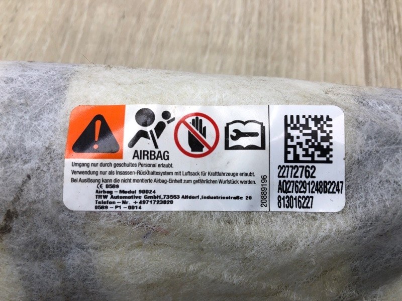 Подушка безопасности в сиденье левая VOLT 10-15 Подушка безопасности в сиденье левая VOLT 10-15