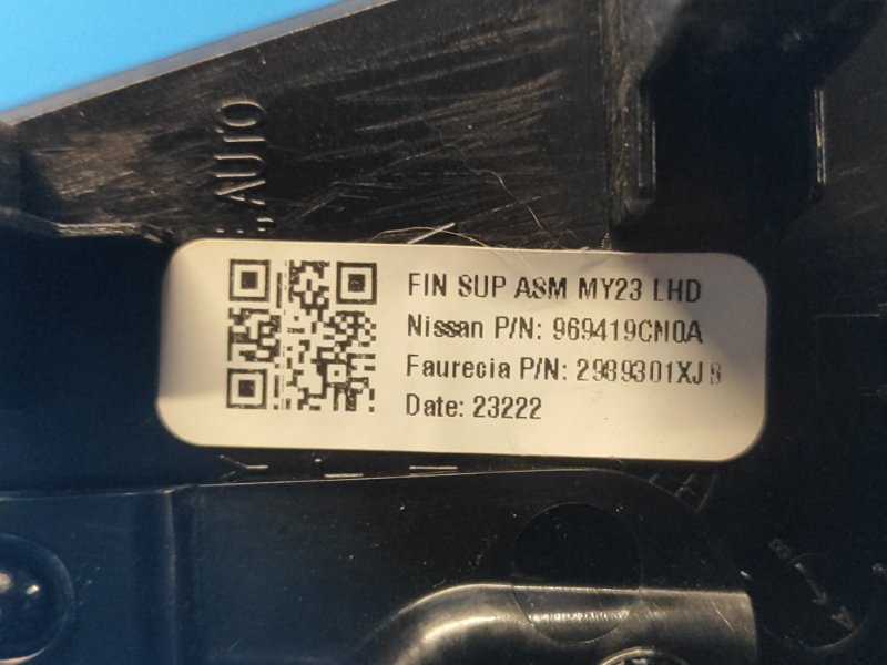 Пластик салона QX50 18- 2023 2.0 KR20DDET Пластик салона QX50 18- 2023 2.0 KR20DDET