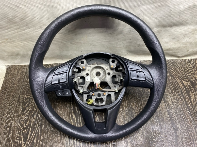 Запчасть руль MAZDA 3 BM 13-19 2014 Седан 2.0L 4 BJS7-32-98202 Б/У Руль MAZDA 3 BM 13-19 2014 Седан 2.0L 4 BJS7-32-98202 Б/У