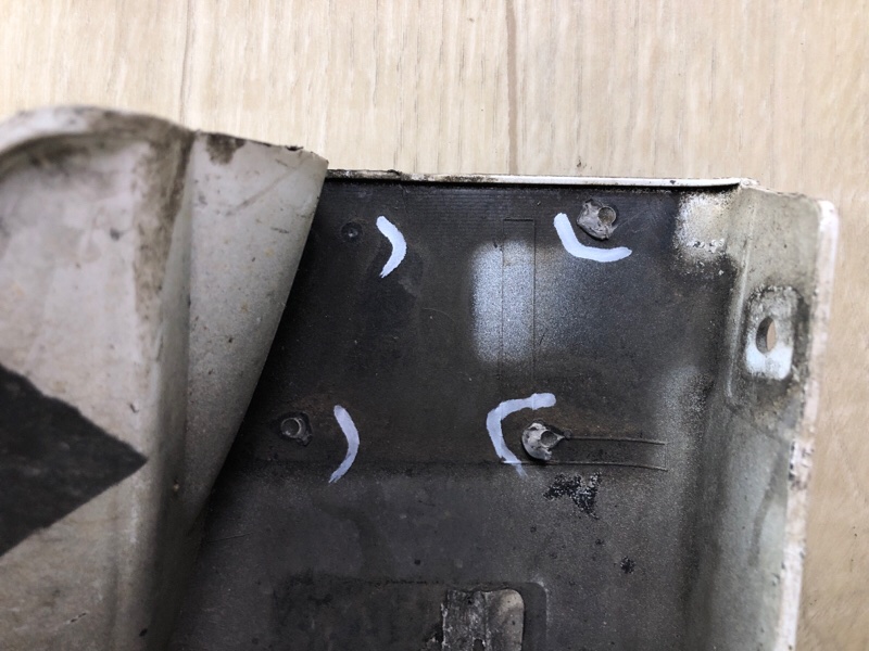 Накладка порога наружная левая CIVIC FC/FK 15- 2019 2.0L 4