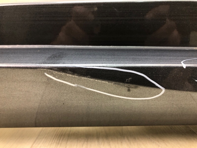 Накладка порога наружная правая PRIUS 16- 2017 1.8 2ZRFXE