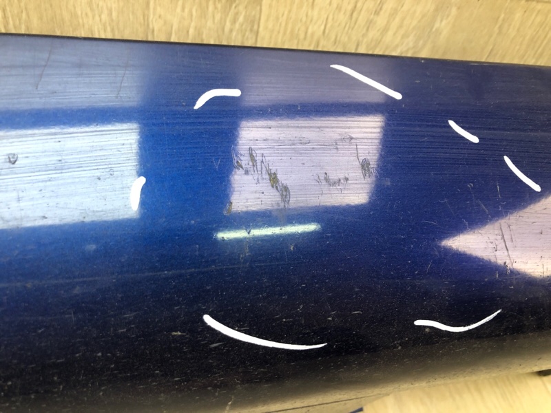 Накладка порога наружная левая CAMRY 40 06-11 2009 2.4 2AZFXE