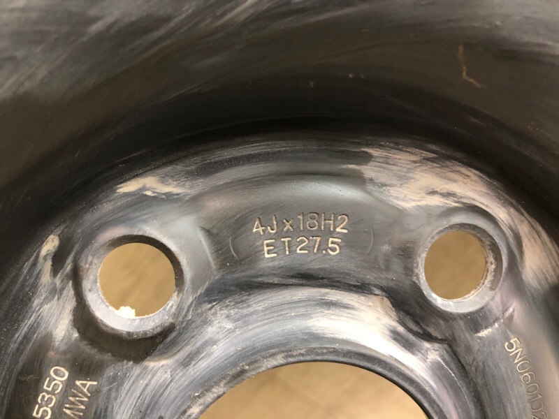 Диск колесный (докатка) TIGUAN 08-17 5N