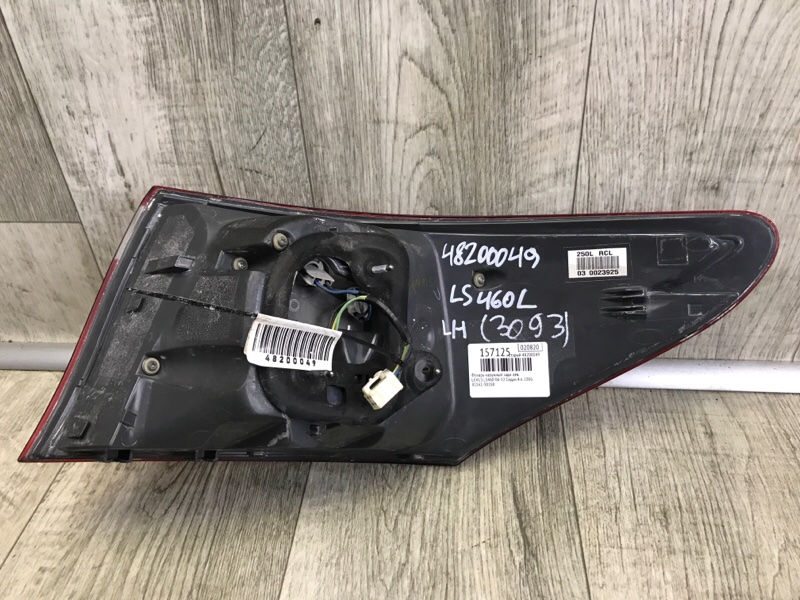 Фонарь наружный задний левый LS460 06-12 2006 Седан 4.6 Фонарь наружный задний левый LS460 06-12 2006 Седан 4.6