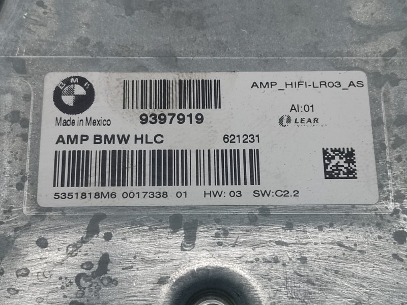 Усилитель звука X3 (F25) 11-17 2016 N20B20A