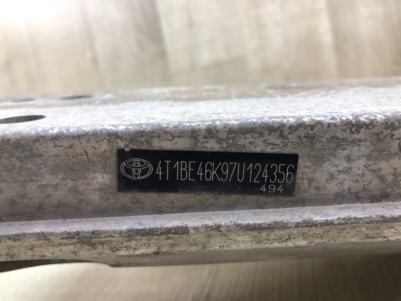 Усилитель заднего бампера CAMRY 40 06-11