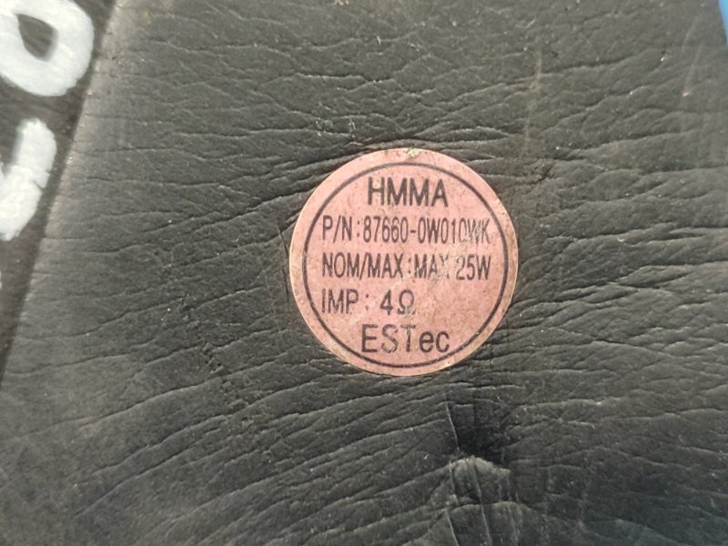 Динамик высокочастотный передний правый SANTA FE (CM) 05-12 Динамик высокочастотный передний правый SANTA FE (CM) 05-12