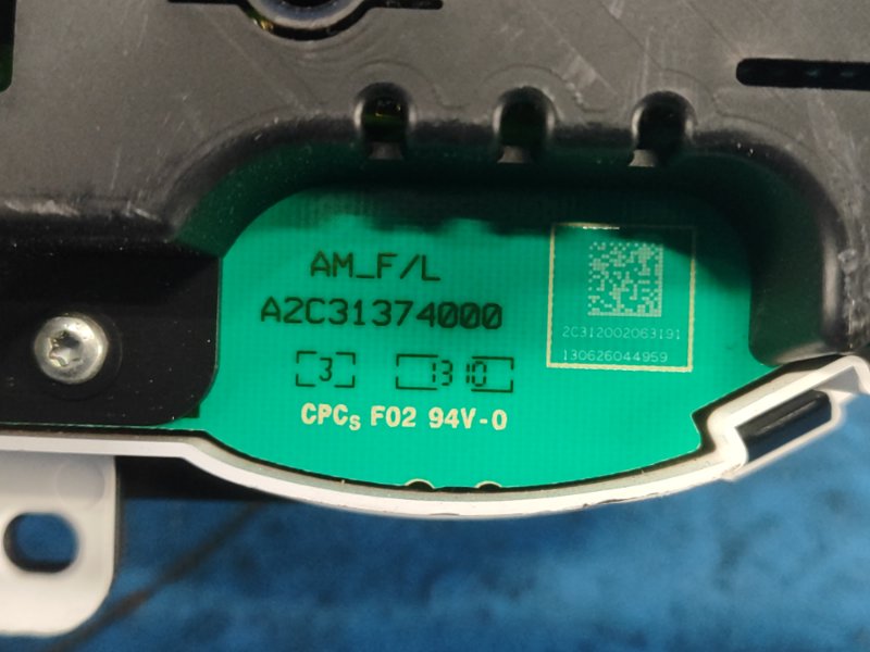 Панель приборов SOUL AM 08-13 Панель приборов SOUL AM 08-13